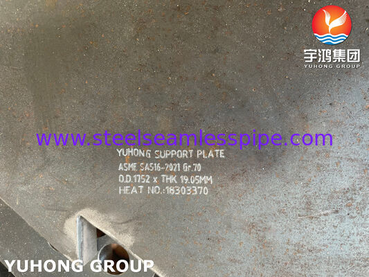 Перегородка теплообменника из углеродистой стали ASME SA516 GR.70 для теплообменника