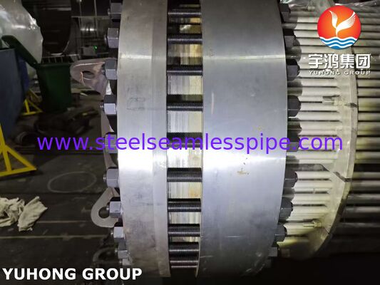 Теплообменник с плавающей головкой с трубами из 316L и трубной решеткой из стали SA350 LF2/316L с наплавкой для экономичного управления коррозией