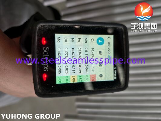 ASTM A312 UNS S30815 Бесшовная стальная труба, устойчивая к высоким температурам и окислению, для теплообменников и печей