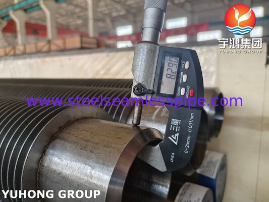 Высокочастотная сварка оребренных труб - Основа ASTM A335 P22 / Ребра 11-13Cr для котлов и нагревателей