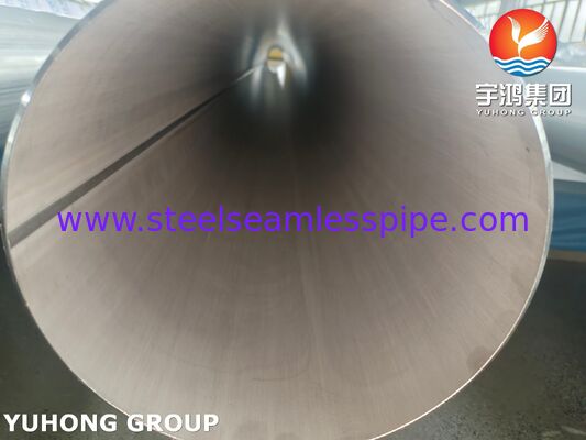 Труба сварная из нержавеющей стали ASTM A358 TP316L, травленая и отожженная