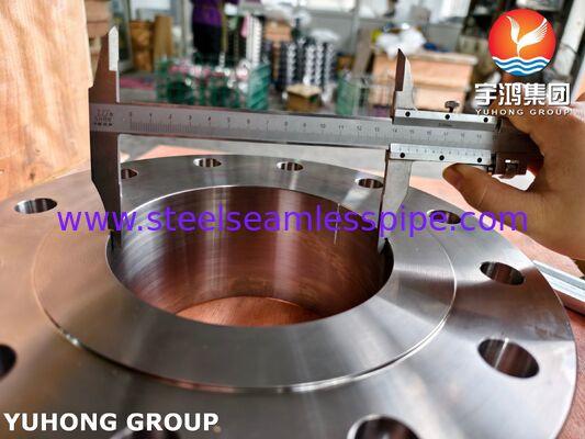 ASTM B564 N04400 Monel 400 Никелевый кованый стальной фланец с глухим приподнятым фланцем