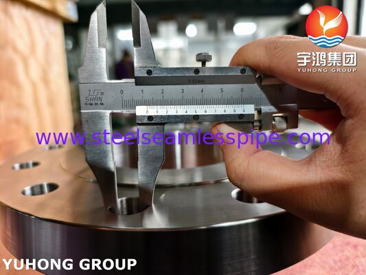 ASTM B564 N04400 Monel 400 Никелевый кованый стальной фланец с глухим приподнятым фланцем