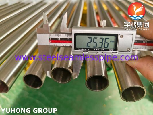 АСТМ A270 TP304 Нержавеющая сталь Яркая отжигаемая бесшовная санитарная трубка для пищевой промышленности