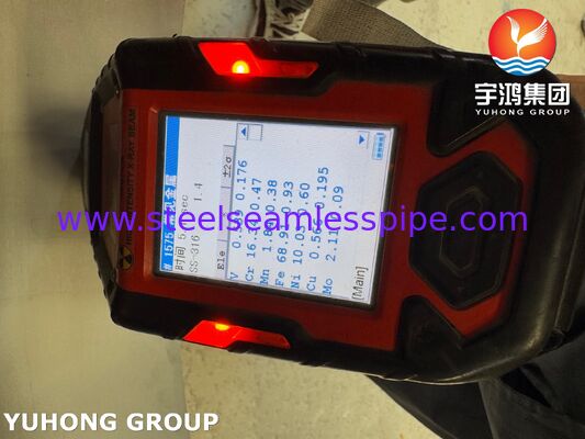 ASTM A312 TP316L Бесшовная труба (Pipe) из нержавеющей стали для нефтегазовой нефтехимической нефтеперерабатывающей фабрики