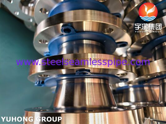 ASTM A182 F51 S31803 Дуплексная сталь, кованый приварной фланец, 150#-2500# B16.5
