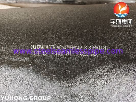 ASTM A860 WPHY42-S Equal Tee Высокопрочные стальные сварные устройства для трубопроводов высокого давления