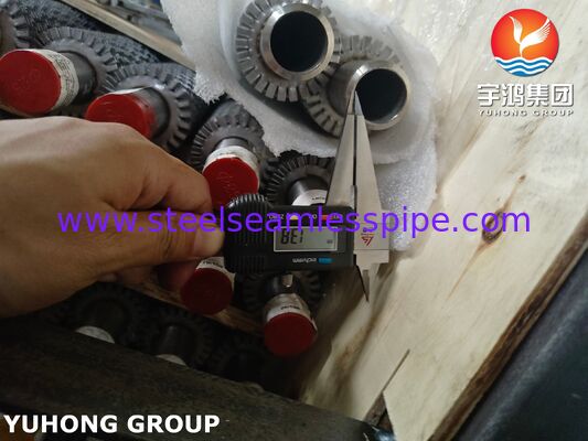 Высокочастотная сварная зазубренная трубка с острием TP304H основа / SS304 Fin