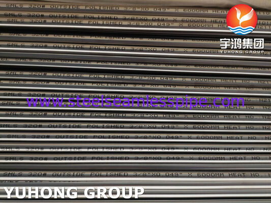 ASTM A269 TP316L BA Бесшовная труба из нержавеющей стали для пищевых заводов 320#