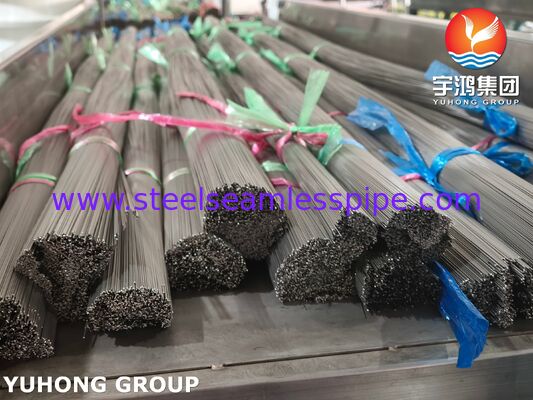 SUS304 ISO9626 10 - 34G Нержавеющая сталь медицинская капиллярическая трубка для введения лекарств