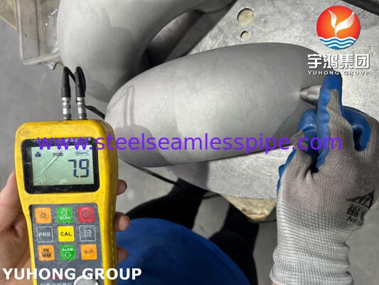 Фитинг из нержавеющей стали ASTM A403 WP304H, короткий отвод под приварку встык, бесшовный, B16.9