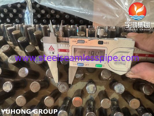 Застегнутые трубы Основная труба ASTM A335 P22 Высокотемпературная устойчивость