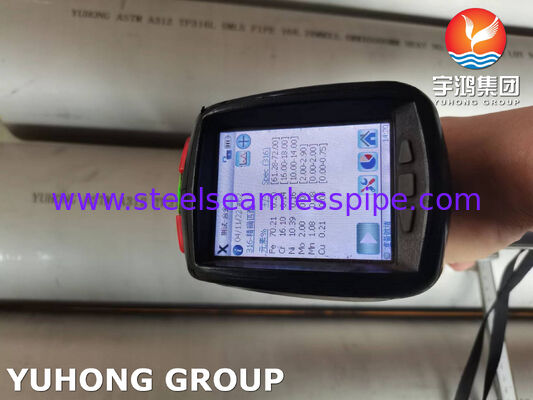 ASTM A312 TP316L Аустенитные бесшовные трубы из нержавеющей стали