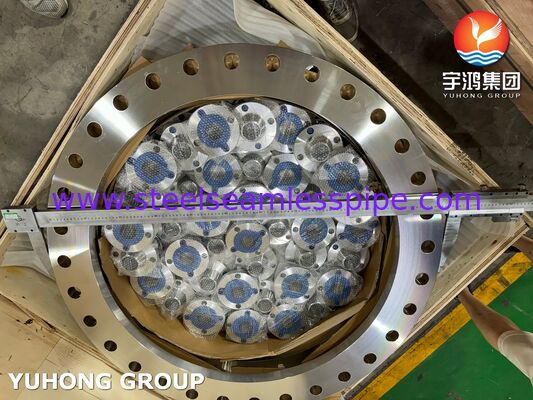 ASTM A240 F904L Сдвигающийся на плоской поверхности фланц AWWA C207 Таблица2 Класс D соответствует стандартам США по воде