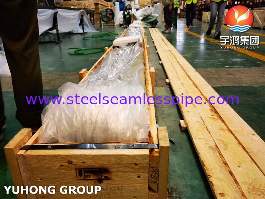 Применение конденсатора и Теплообменника ASTM B111 C68700 Медная никелевая трубка