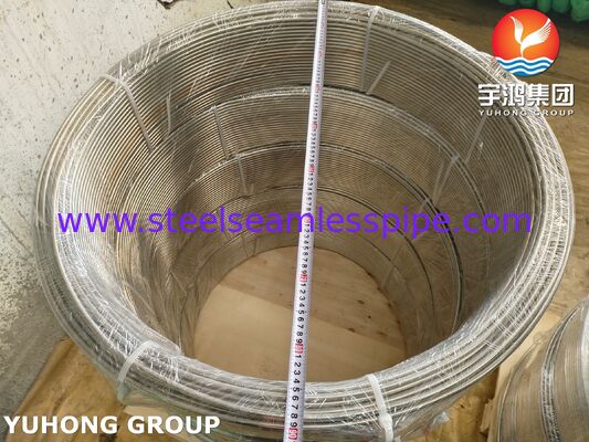 ASTM A269 TP316L Нержавеющая сталь Светлая прожектованная катушка для применения в промышленных жидкостях