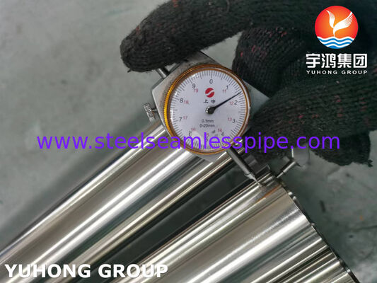 3A / ASTM A270 TP316L Светлая прожектованная санитарная трубка из нержавеющей стали для сахарной нефтепереработки