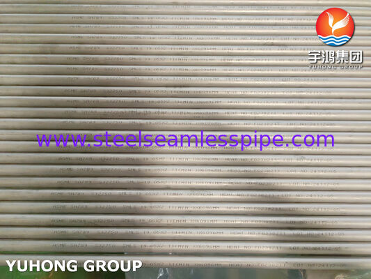 ASTM A789 S32750 Super Duplex Нержавеющая сталь Бесшовная/сварная трубка для высокой коррозии и высокого давления