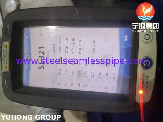 Отвод из нержавеющей стали ASTM A403 WP321-S на 180°