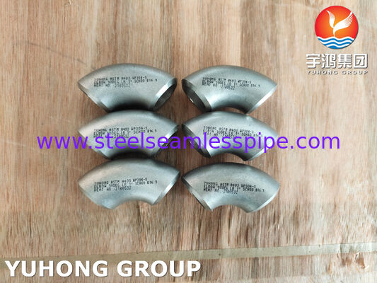 ASTM A403 WP304-S Бесшовный отвод 90 градусов LR для промышленного применения