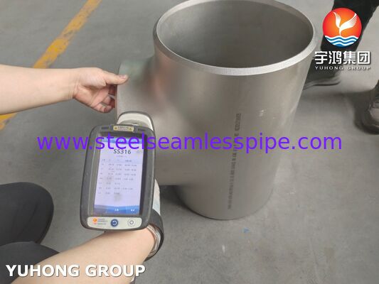 АСТМ A403 WP316L-S Моделируемый локоть, бесшовная труба из нержавеющей стали локоть