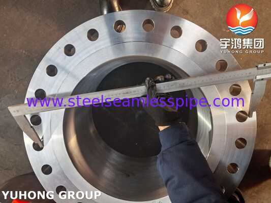 ASME SA105 / SA105N Кованный фланц из углеродистой стали для промышленных трубопроводов