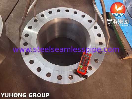 ASME SA105 / SA105N Кованный фланц из углеродистой стали для промышленных трубопроводов