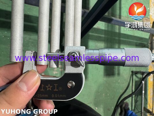 Бесшовная труба из нержавеющей стали ASTM A269 TP316L для конденсатора, травленая и отожженная