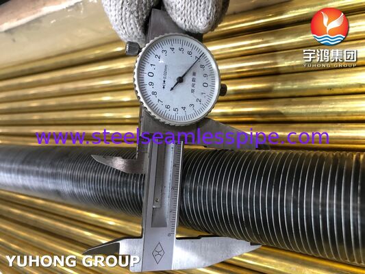 Бесшовная труба с L-образным оребрением (Smls) по ASTM A179, высокоэффективная теплообменная труба из низкоуглеродистой стали с оребрением