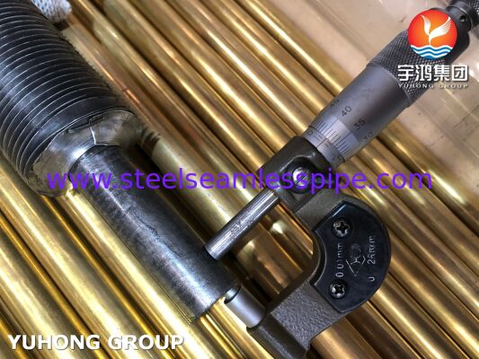 Бесшовная труба с L-образным оребрением (Smls) по ASTM A179, высокоэффективная теплообменная труба из низкоуглеродистой стали с оребрением