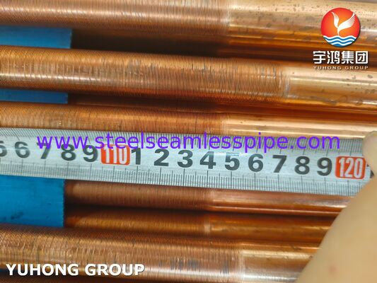 ASTM B111 C12200 SMLS трубка, для теплообменника Медная бесшовная трубка