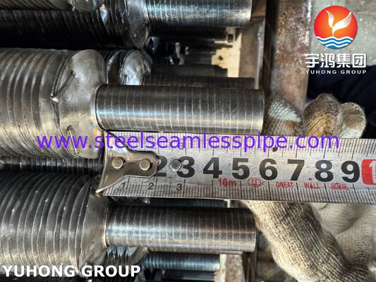 A179 / AL1060 Трубы с накатной оребрением для эффективных теплообменников и котлов