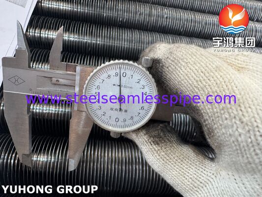 A179 / AL1060 Трубы с накатной оребрением для эффективных теплообменников и котлов