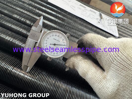 A179 / AL1060 Трубы с накатной оребрением для эффективных теплообменников и котлов