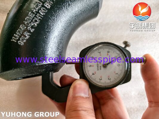 ASME SA420 класс WPL6 Низкотемпературная углеродистая сталь фитинга LTC Buttweld 90DEG локоть