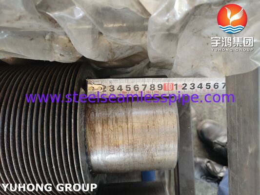 Спиральносварные трубки с крыльями для теплообменников с основной трубой A106