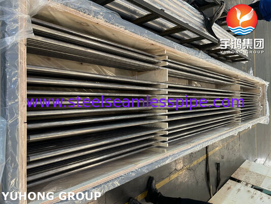 ASME SB163 Monel 400 Copper Nickel Alloy Seamless U bend Tube, TEMA Heat Exchanger, Shell и Tube Heat Exchanger Применение