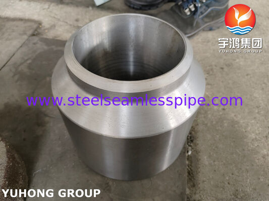 Кованые детали из углеродистой стали ASTM A105N, самоармированные насадки ASME для сосудов под давлением