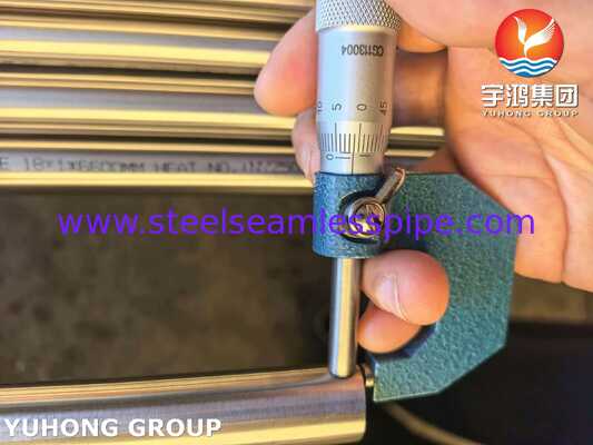 Сварная труба ASTM A249 / ASME SA249 TP316 для теплообменников низкого и среднего давления и систем общего транспорта жидкостей