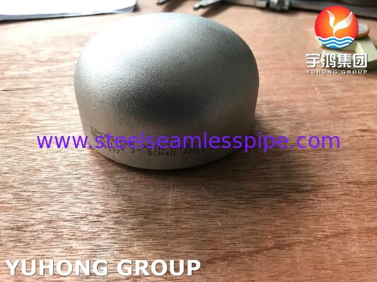 Теплообменный аппарат конденсаторов штуцеров B16.9 ASTM A403 WP304L сварного соединения встык крышки