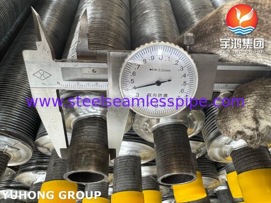 High Efficiency Air Heater KL Finned Tubes - A179 + Aluminum