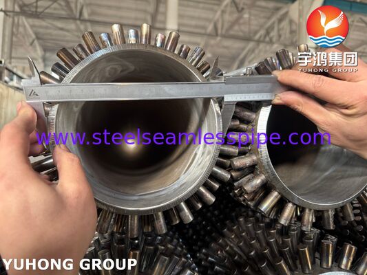 ASTM A335 P22 Труба с приварными шпильками из углеродистой стали