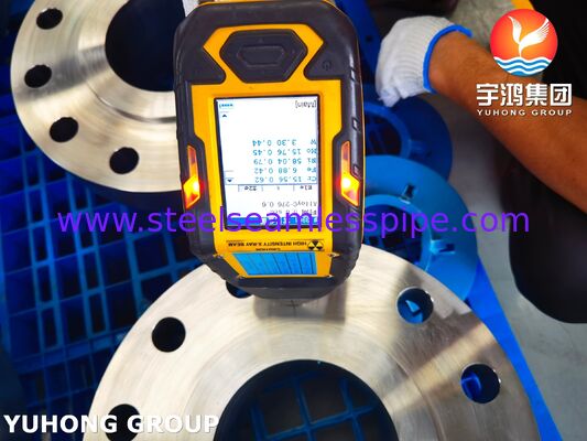 Фланец с приварной шейкой из ASTM B564 UNS N10276 / Hastelloy C276, с повышенным выступом (RF) класса 150/300/600, для опреснения морской воды