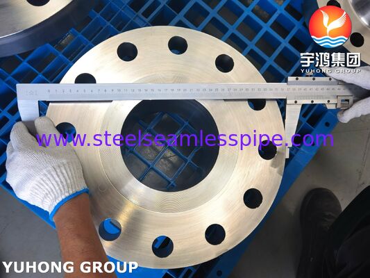 Фланец с приварной шейкой из ASTM B564 UNS N10276 / Hastelloy C276, с повышенным выступом (RF) класса 150/300/600, для опреснения морской воды
