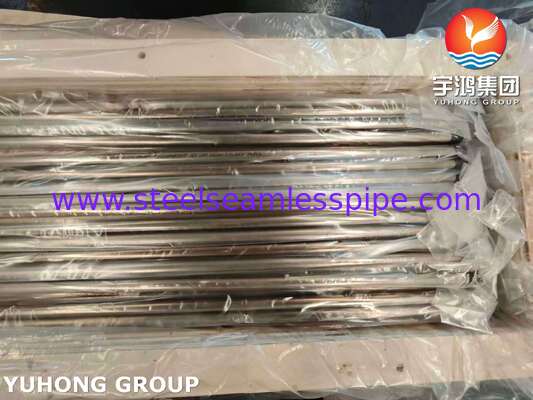 ASME SB163 UNS N02201 Бесшовная никелевая трубка для теплообменника и конденсатора