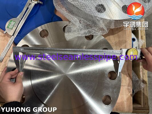 ASTM A182 F51 Дуплексная сталь 2205 глухая фланцевая заглушка ASME B16.5 BLRF фланец из дуплексной стали