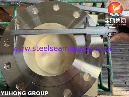 Фланец из нержавеющей стали ASTM A182 F316/316L с приварной шейкой / фланец WNRF в трубопроводной системе