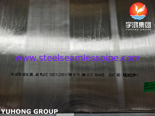 ASTM B127 Monel 400 + ASTM A516 Gr.60 Стальной пластинкой под давлением