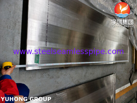 ASTM B127 Monel 400 + ASTM A516 Gr.60 Стальной пластинкой под давлением
