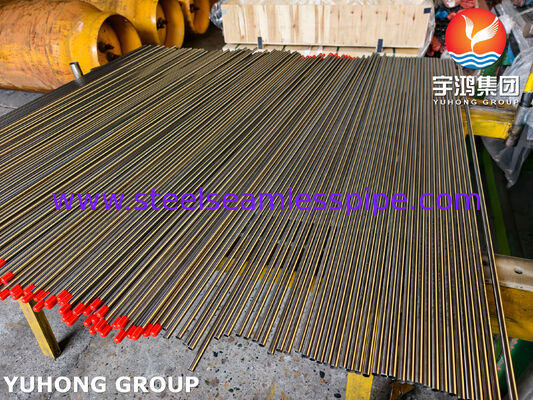 ASME SA789 UNS32205 S31803 Дуплексная стальная бесшовная трубчатая трубка теплообменника для теплообменника, водоочистки, пищевой промышленности